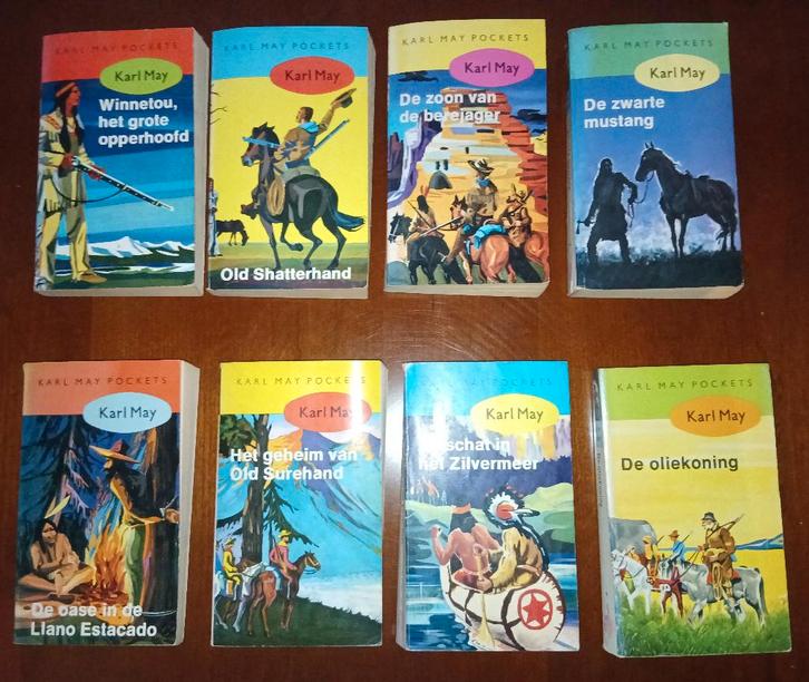 Karl May Pocket, Boeken, Kinderboeken | Jeugd | 13 jaar en ouder, Gelezen, Fictie, Ophalen of Verzenden