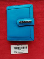 Neuf : portefeuille femme bleu turquoise CROSS, Cuir, Bleu, Enlèvement ou Envoi