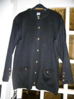 Grote maten, zwarte winter trui met knopen, xxl dames., Kleding | Dames, Ophalen of Verzenden