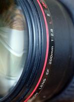 Canon EF 200mm f/2.8 L USM II met zonnekap en statiefgondel, Audio, Tv en Foto, Ophalen of Verzenden, Zo goed als nieuw, Telelens