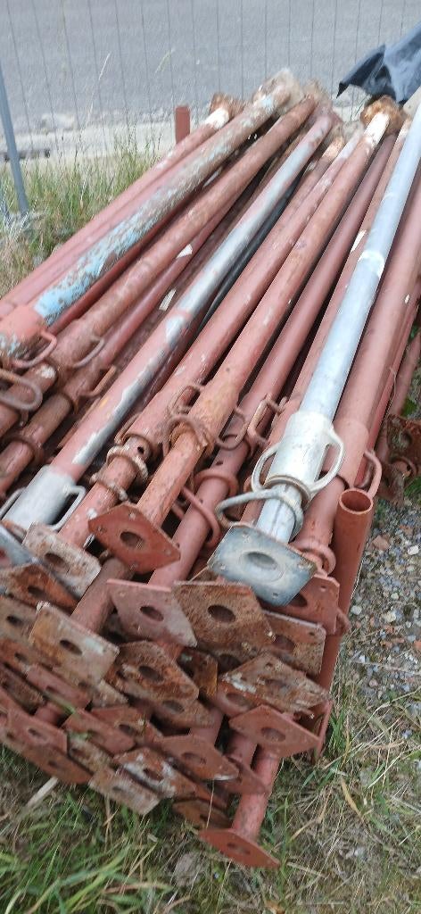 schoren 1,6 m,  hout bekisting/gordingen/juffers, Doe-het-zelf en Bouw, Ophalen, Gebruikt