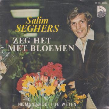 Salim Seghers – Zeg het met bloemen – Single