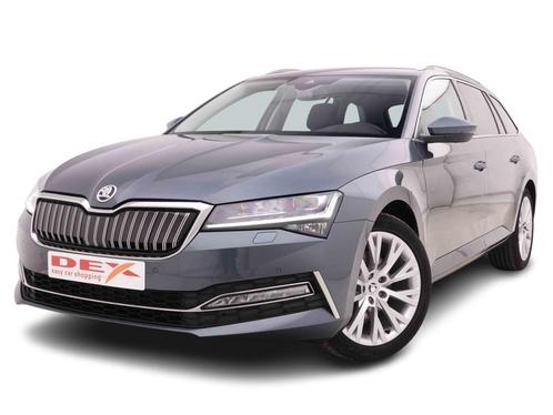 SKODA Superb 1.4 TSi 218 PHEV Combi + GPS Plus + Leather/Alc, Auto's, Skoda, Superb, ABS, Airbags, Airconditioning, Boordcomputer