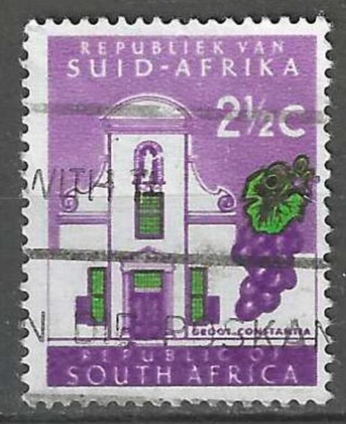 Zuid-Afrika 1962-1963 - Yvert 268 - Groot Constantia  (ST), Timbres & Monnaies, Timbres | Afrique, Affranchi, Afrique du Sud, Envoi