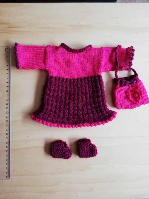 Robe de poupée avec chaussures et sac assorti, Enfants & Bébés, Jouets | Poupées, Neuf, Baby Pop, Enlèvement ou Envoi