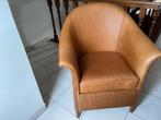 Luxe salon zetel ( fauteuil ) 175 euro, Ophalen, Zo goed als nieuw, Riet of Rotan