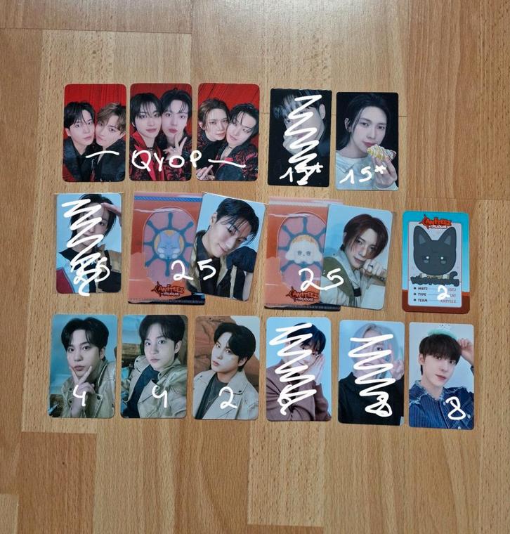 ateez preorder benefit pob photocards, Verzamelen, Muziek, Artiesten en Beroemdheden, Zo goed als nieuw, Ophalen of Verzenden