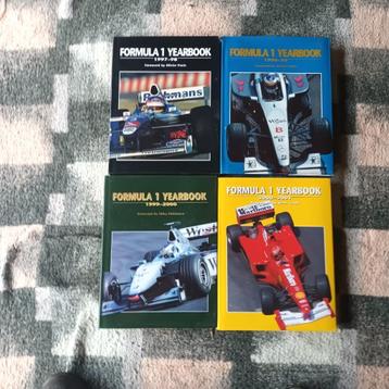 FORMULA 1 ANGLAISE 4 ANNUAIRES 1997-2001 ÉTAT NEUF 50EU