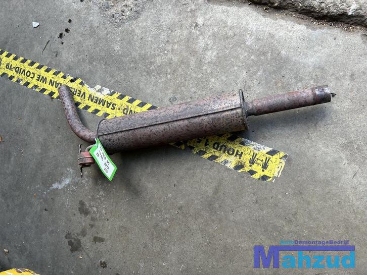 VW POLO 6C 1.0 MPI middendemper uitlaat midden 2009-2016, Auto-onderdelen, Uitlaatsystemen, Volkswagen, Gebruikt, Ophalen of Verzenden