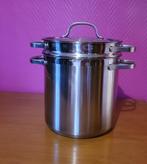 Faitout 6 litres neuve ., Inox, Comme neuf, Enlèvement, Plaque céramique