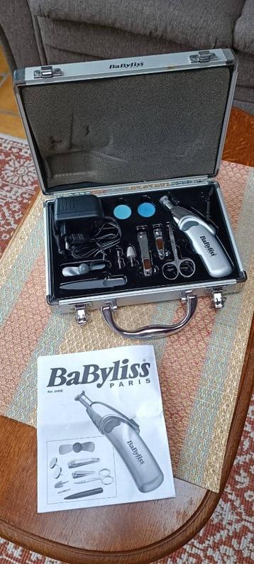 Coffret Manucure/Pédicure Babyliss, Electroménager, Enlèvement, Comme neuf, Soin des mains et des pieds