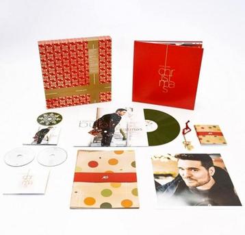 Michael Bublé Christmas LP (green)+ cd deluxe box
