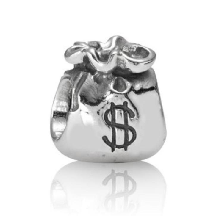 Pandora bedel gelukszakje, Bijoux, Sacs & Beauté, Bracelets à breloques, Pandora, Argent, 1 bracelet à breloques, Enlèvement ou Envoi