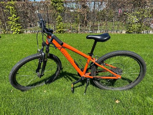 Kindermountainbike ROCKRIDER ST 500 RR 26", Fietsen en Brommers, Fietsen | Jongens, Gebruikt, 26 inch of meer, Handrem, Versnellingen