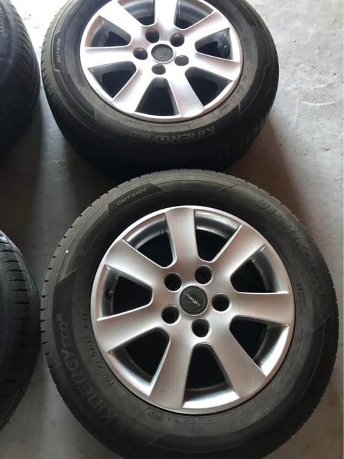 Zomerbanden op BORBET velgen 195/65R15 - 6mm profiel, Auto-onderdelen, Banden en Velgen, Velg(en), Zomerbanden, 15 inch, 195 mm