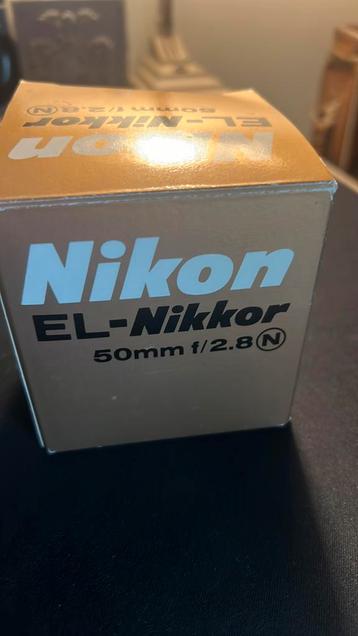 Nikon el- nikkor 50mm f/2.8 / M39 vatting beschikbaar voor biedingen