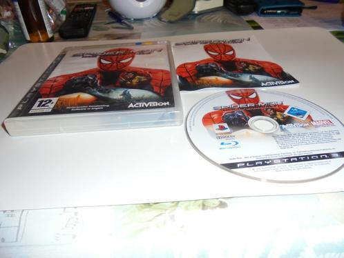 Playstation 3 Spider-man Web of shadows (orig-compleet), Games en Spelcomputers, Games | Sony PlayStation 3, Gebruikt, Avontuur en Actie