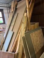 GRATIS af te halen steigerhout + mdf, Doe-het-zelf en Bouw, Ophalen, Zo goed als nieuw, Hout