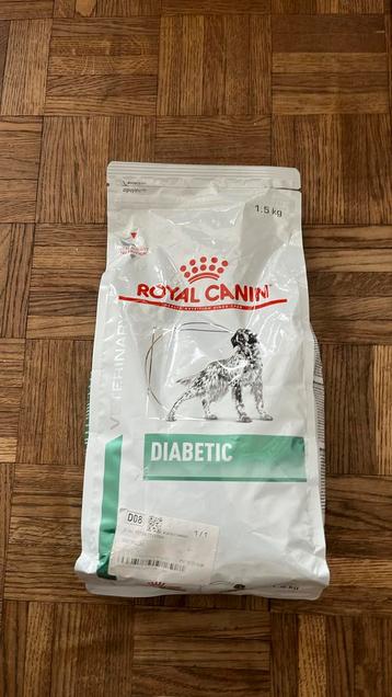 Royal Canin diabetische hondenzaden nieuw 1,5 kg beschikbaar voor biedingen