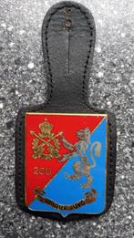 Borsthangers van de "200e Compagnie Materiaal "., Embleem of Badge, Ophalen of Verzenden, Landmacht