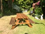 Picknicktafel voor kinderen, Tuin en Terras, Picknicktafels, Ophalen, Gebruikt, Hout