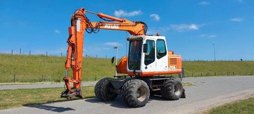 Atlas 1304 mobiele kraan (stelgiek) 1304 (bj 1996), Zakelijke goederen, Machines en Bouw | Kranen en Graafmachines, Graafmachine