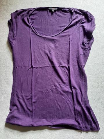 Teeshirt mauve     T: 40      Melvin beschikbaar voor biedingen