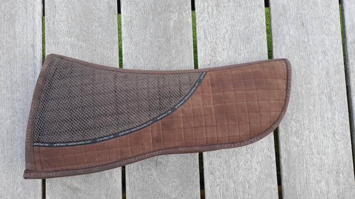 Grandeur Half pad voor boomloze/Barefoot zadels, Dieren en Toebehoren, Paarden en Pony's | Dekens en Dekjes, Gebruikt, Dekje, Ophalen of Verzenden