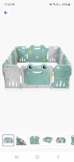 Grondbox, speelbox kikker voor baby's, Kinderen en Baby's, Babyparken, Ophalen, Zo goed als nieuw, Rechthoekig