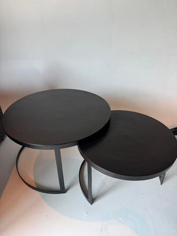 Set salontafels, Huis en Inrichting, Tafels | Salontafels, Ophalen, 50 tot 100 cm, Rond, 50 tot 100 cm