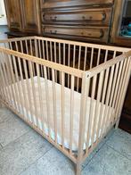 Ikea beuken babybed, Kinderen en Baby's, Babyparken, Ophalen, Zo goed als nieuw