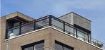 Stijlvolle windbreker én glazen balustrade – in hoogte verst, Ophalen, Gebruikt, Aluminium, Overige typen