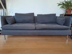 Canapé 3 places Ikea gris foncé, Enlèvement, Utilisé, Trois personnes, Banc droit