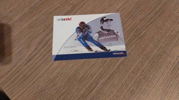 Fotokaart : Bruno Kernen / Skiën / Wintersport beschikbaar voor biedingen
