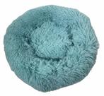 Fluffy Donut mand Turquoise maat XS, Animaux & Accessoires, Paniers pour chiens, Envoi, Peluche, Neuf