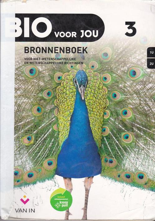 BIO voor JOU 3. Bronnenboek., Boeken, Schoolboeken, Gelezen, Biologie, Overige niveaus, Ophalen of Verzenden
