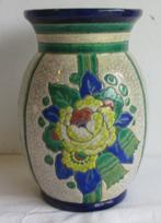 art deco Boch Keramis Catteau gestyleerde bloemen  134, Antiek en Kunst, Verzenden