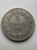België 5 Francs 1848 * Leopold I pos A, Ophalen of Verzenden