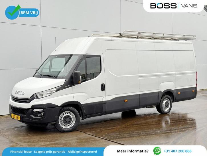 Iveco Daily 35S16 2.3 L4H2 Airco Cruise Control Luchtvering, Auto's, Bestelwagens en Lichte vracht, Bedrijf, Te koop, ABS, Airconditioning