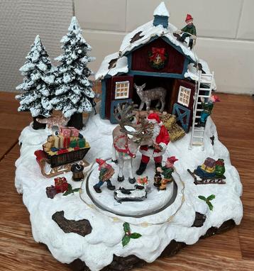 LuVille Village Santa’s stable beschikbaar voor biedingen