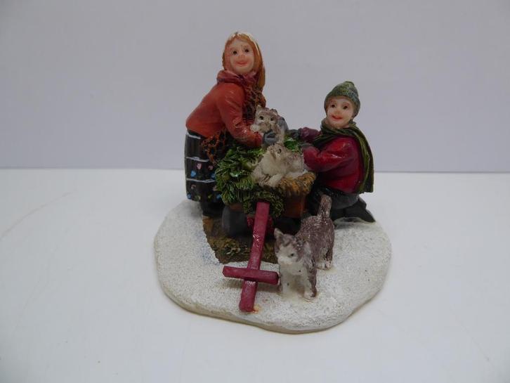 Article Luville - chat avec chatons - 608267, Divers, Noël, Comme neuf, Enlèvement ou Envoi