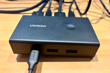 Ugreen KVM switch 2 poorten HDMI +4K