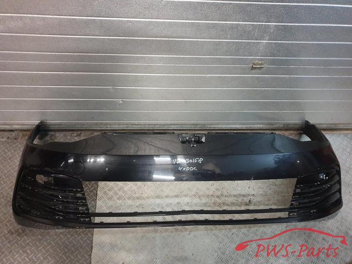 VOLKSWAGEN GOLF 8 4X PDC VOORBUMPER ORIGINEEL, Auto-onderdelen, Carrosserie, Bumper, Volkswagen, Voor, Gebruikt, Ophalen of Verzenden