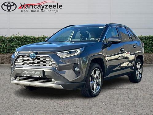 Toyota RAV-4 Premium + LEDER + AFN TREKHAAK, Auto's, Toyota, Bedrijf, Rav4, Adaptive Cruise Control, Airbags, Airconditioning