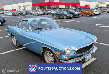 Volvo P1800 Coupé 1972 | Route 66 Auctions, Auto's, Blauw, Bedrijf, Handgeschakeld, 2 deurs