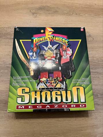 Power rangers shogun megazord in doos, Enlèvement
