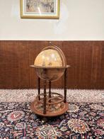 Klassiek Italiaanse Zoffoli Drankglobe Wereldbol Vloermodel, Antiek en Kunst, Ophalen of Verzenden