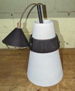 Vintage Hanglamp Met Metal Accent, Ophalen of Verzenden, Zo goed als nieuw, Glas, Minder dan 50 cm