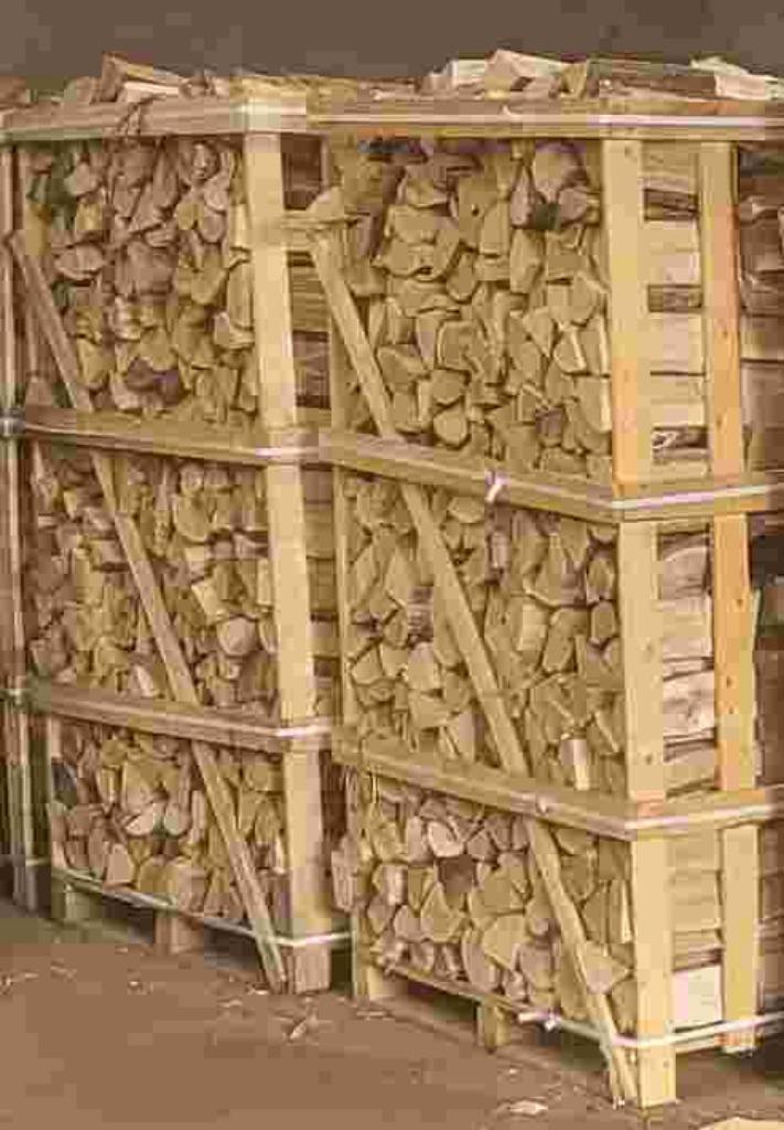 3 steres bois dur palette ou box pas d'acompte, Tuin en Terras, Brandhout, Blokken, Overige houtsoorten, Minder dan 3 m³, Verzenden
