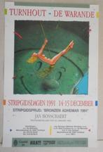 Poster van Jan Bosschaert uit 1991 ivm stripgidsdagen, Ophalen